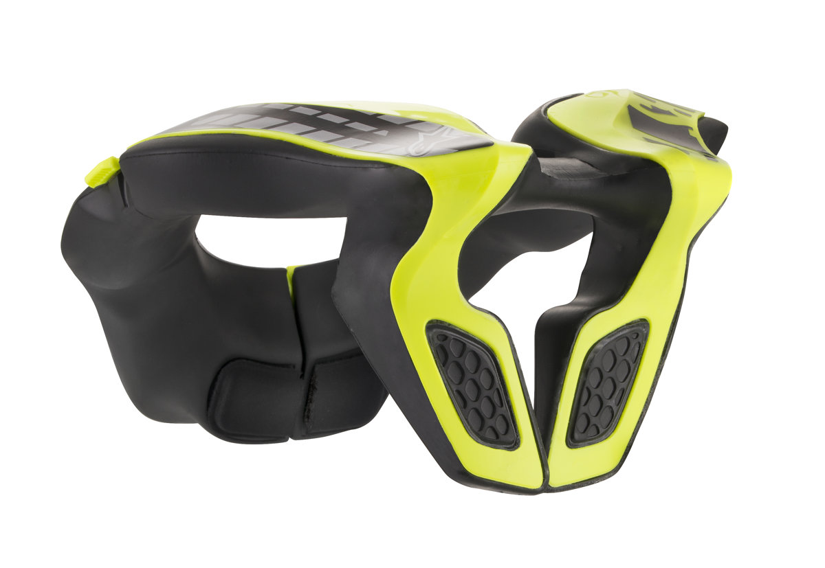 Alpinestars Youth Neck Support Black Yellow Fluo